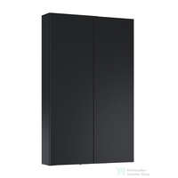 AREZZO design AREZZO design 50 cm-es Felső szekrény (12,6 cm mély) 2 ajtós Matt Fekete minden típushoz