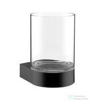 AREZZO design AREZZO design NORO üveg tartó pohár, fekete AR-2013300