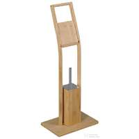 Aqualine AQUALINE BAMBUS szabadonálló, WC-kefe tartó, 32x82x22cm, bambusz (BI026)