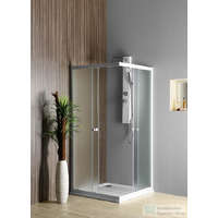 Aqualine AQUALINE ALAIN szögletes zuhanykabin, 70x70cm, BRICK üveg BTQ700