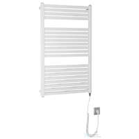 Aqualine AQUALINE TONDI-E elektromos fürdőszobai radiátor, 600x970 mm, 400W, fehér (DE460T)