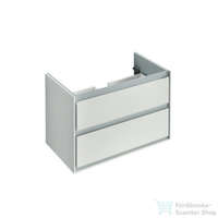 Ideal Standard Ideal Standard CONNECT AIR 80x44 cm-es 2 fiókos alsószekrény pult és mosdó nélkül,Fényes fehér/matt szürke E0819KN