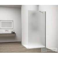 Sapho Sapho ESCA CHROME Walk-in zuhanyfal, falra szerelhető, matt üveg, 800 mm (ES1180-01)