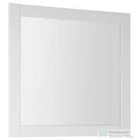 Aqualine AQUALINE FAVOLO keretes tükör, 80x80cm, matt fehér (FV080)
