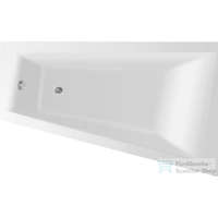 Aqualine AQUALINE METUJE kád, láb nélkül, jobbos, 160x100x47cm, akril G2611