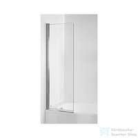 Jika Jika TIGO 60x150cm-es kádparaván Jika Perla bevonattal, fényes ezüst színű profillal, H2562140026681