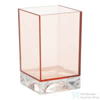 Laufen Laufen Kartell By Laufen Boxy fogmosó pohár,,Púder rózsaszín,H3823300930001