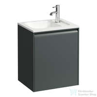 Laufen Laufen Meda 43,7x33,9 cm-es 1 ajtós fali szekrény H814110 mosdóhoz,jobbos,traffic grey H4216620112661
