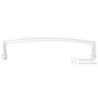 Aqualine AQUALINE törölközőtartó íves radiátorra, 50cm, fehér IDO-50