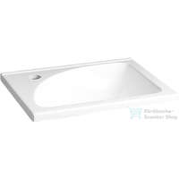 Aqualine AQUALINE Öntöttmárvány mosdó, 40x32cm, fehér LM408