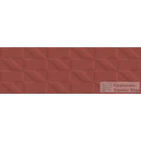 Marazzi Marazzi Outfit Red Struttura Tetris 3D 25x76 cm-es fali csempe M12C