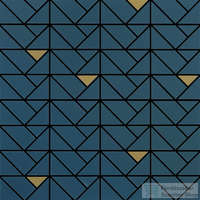 Marazzi Marazzi Eclettica Bronze Mosaico Blue 40x40 fali csempe M3JH