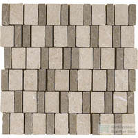 Marazzi Marazzi Mystone Limestone Taupe Mosaico Mix 30,5x30 cm-es padlólap M8LP