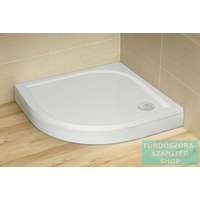 Radaway Radaway Paros A 100x100 íves műmárvány zuhanytálca ST 90 zuhanyszifonnal MBA1010-03-1