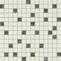 Marazzi Marazzi Materika Off White Mosaico 40x40 cm-es fali dekor csempe MMQV