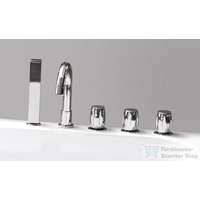 Niagara Wellness Niwell NILO kádperemre szerelhető kádtöltő csaptelep, króm