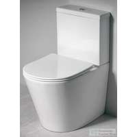 Sapho Sapho PACO RIMLESS kombi WC alsó/hátsó kifolyású, tartállyal, ülőke nélkül (PC1012WR)