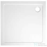 Aqualine AQUALINE TECMI öntöttmárvány zuhanytálca, 80x80x3cm PQ008
