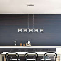 Rendl Rendl ESTRA V függő lámpa fehér tiszta üveg 230V LED 5x5W 3000K R11678