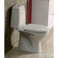 Aqualine AQUALINE RIGA monoblokkos WC, alsó kifolyású, króm duál gombos öblítőmechanika RG801