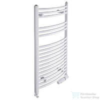 Radeco Radeco ADAMO AD5-400/L 1250x450 törölközőszárítós radiátor, fényes fehér