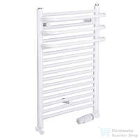 Radeco Radeco ARIA A1-350/1 490x385 törölközőszárítós radiátor, fényes fehér színben