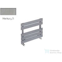 Radeco Radeco BARI A1-450/B 410x550 design radiátor,MERKURY 3 ( metál világosszürke) színben