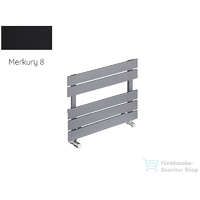 Radeco Radeco BARI A1-450/B 410x550 design radiátor,MERKURY 8 (selyemfényű fekete) színben
