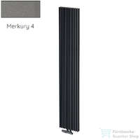 Radeco Radeco BORA 1200/21 1200x510 design radiátor, MERKURY 4 (metál szürke) színben