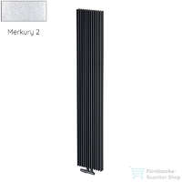 Radeco Radeco BORA 600/21 600x510 design radiátor, MERKURY 2 (ezüst) színben