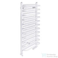 Radeco Radeco MARIO A3-350/M 870x385 törölközőszárítós radiátor fényes fehér színben