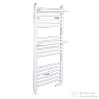 Radeco Radeco ROSA AD1-600/R 490x650 törölközőszárítós radiátor, fényes fehér színben