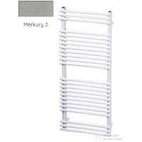 Radeco Radeco SARA E A2-400/SPE 648x450 törölközőszárítós radiátor, MERKURY 3 (metál világosszürke) színben