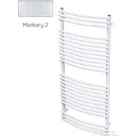 Radeco Radeco SONIA E A1-600/SLE 496x650 törölközőszárítós radiátor, MERKURY 2 (ezüst) színben