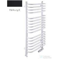 Radeco Radeco UMBERTO AD5-500/UE 1380x550 törölközőszárítós radiátor MERKURY 8 (selyemfényű fekete) színben