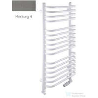Radeco Radeco UMBERTO AD5-600/UE 1380x650 törölközőszárítós radiátor MERKURY 4 (metál szürke) színben