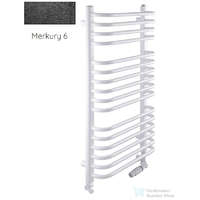 Radeco Radeco UMBERTO AD5-600/UE 1380x650 törölközőszárítós radiátor MERKURY 6 (metál fekete) színben