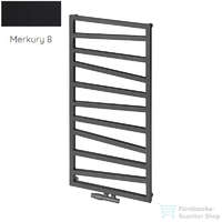 Radeco Radeco VIBO 2 1160x550 design radiátor,MERKURY 8 (selyemfényű fekete) színben