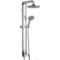 Aqualine AQUALINE TOUR zuhanyoszlop, csaptelep nélkül, 220mm-es fejzuhannyal, 1100mm, alumínium SL030
