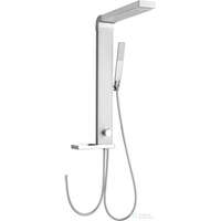 Aqualine AQUALINE ROME zuhanyoszlop csaptelepre köthető, csaptelep nélkül, 822mm, alumínium SL760