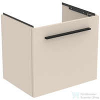 Ideal Standard Ideal Standard I.Life S 50x37,5 cm-es 1 fiókos fali szekrény mosdó és fogantyú nélkül,Sand beige matt T5290NF