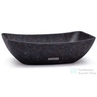 Svis Design Svis Design mosdó 50 cm VIRGO BASIC - DARK STONE, kék, okker és fekete, matt lakk UBX.VIRGO.BC.050.000.DS.01.1