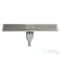 Wellis Wellis W-Drain zuhanyfolyóka, Dots mintázatú ráccsal 600 mm-es WE00081