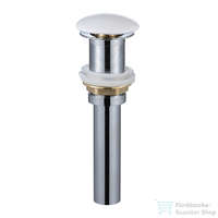 Wellis Wellis klik-klak mosdó leeresztő túlfolyó nélkül, matt fehér WF00101