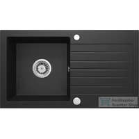 Deante Deante ZORBA gránit mosogató, 1 medencés, csepegtetővel, 760x440 mm, grafit metál ZQZ_G113