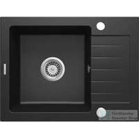Deante Deante ZORBA gránit mosogató, 1 medencés, csepegtetővel, 580x440 mm, grafit metál ZQZ_G11A