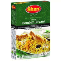 Shan Bombay biriani fűszerkeverék rizses ételekhez, 60g