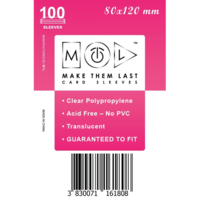 MTL MTL 80x120 mm standard kártyavédő 100db