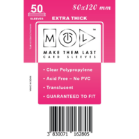 MTL MTL 80x120 mm premium kártyavédő 50db