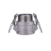 Longlife Camlock rozsdamentes acél M-elem külső menettel 1/2" - 1/2" menettel